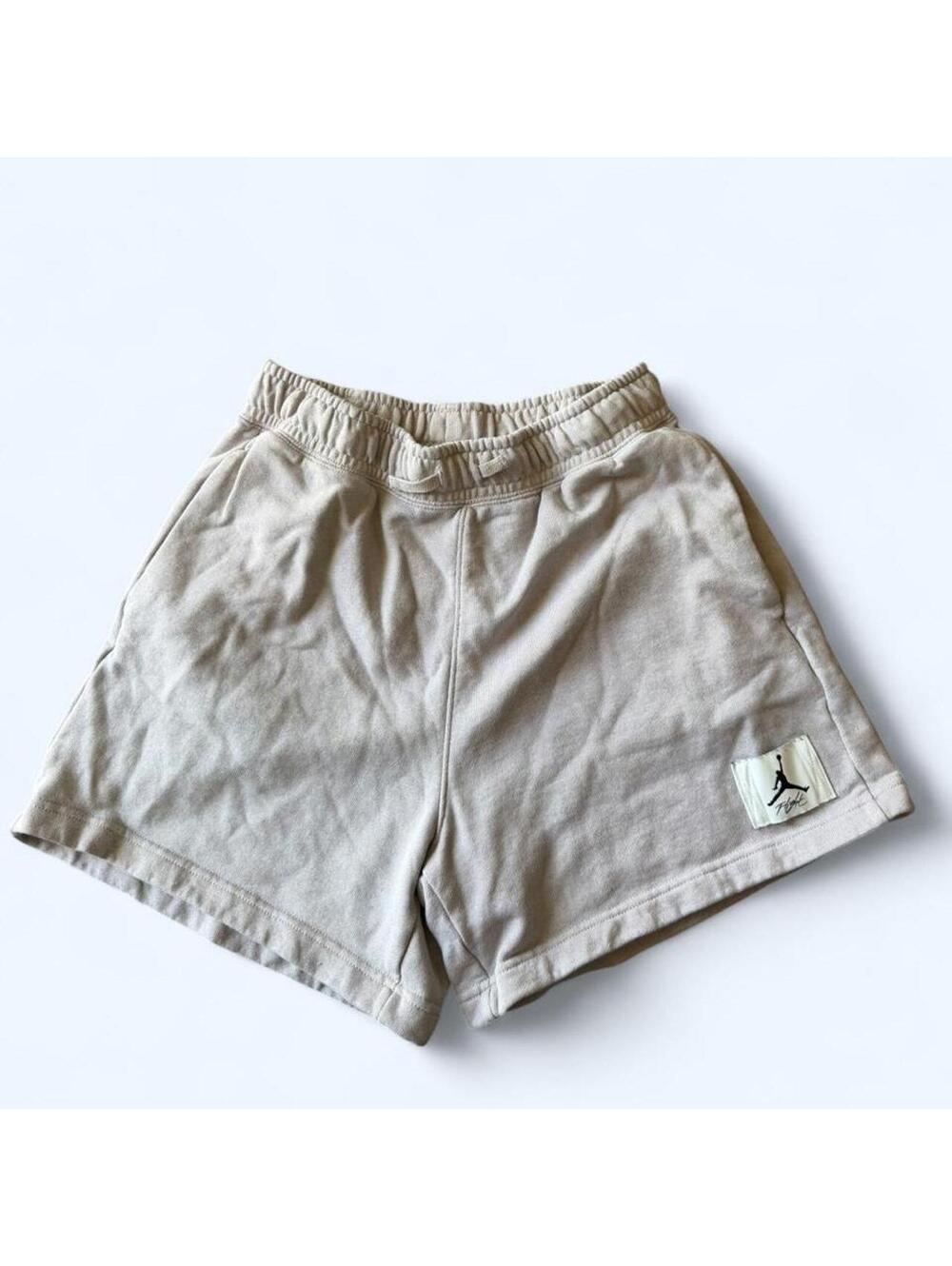Jordan light pinkish tan sweat shorts Size S